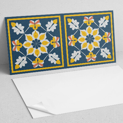 Obdĺžnikový panel na stenu Kvetinová harmónia v symetrii