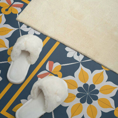 Obdĺžnikový panel na stenu Kvetinová harmónia v symetrii