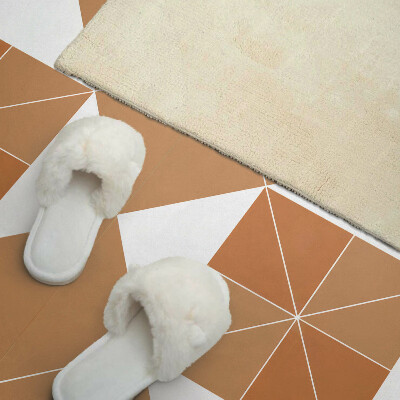 Obdĺžnikový panel na stenu Abstraktná geometria vo farbách