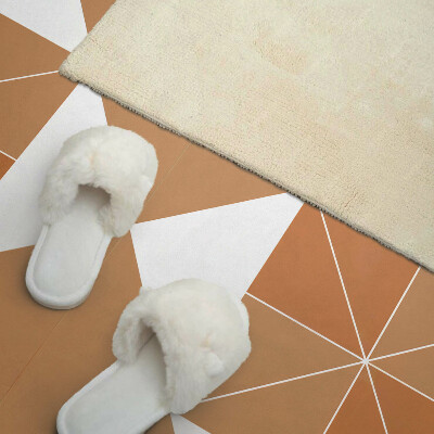 Obdĺžnikový panel na stenu Abstraktná geometria vo farbách