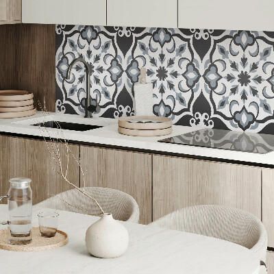 Samolepiaci panel na stenu Kvetinový motív s ozdobnými detailmi