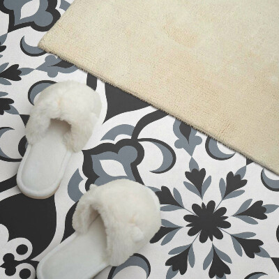 Samolepiaci panel na stenu Kvetinový motív s ozdobnými detailmi