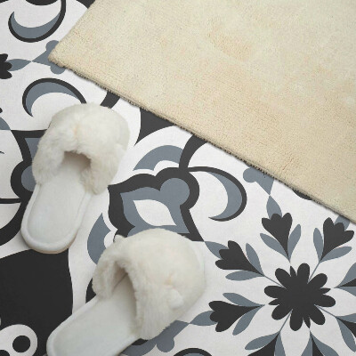 Samolepiaci panel na stenu Kvetinový motív s ozdobnými detailmi