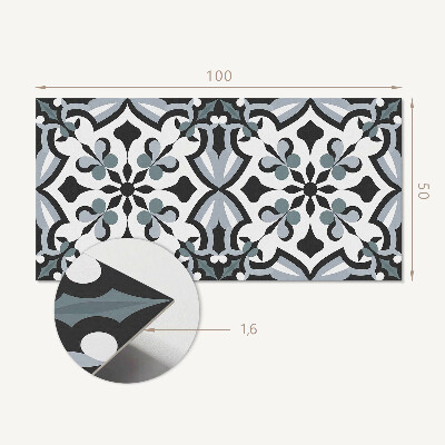 Obdĺžnikový panel na stenu Elegantný botanický motív