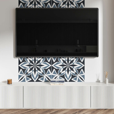 Samolepiaci panel na stenu Symetrické tvary v geometrii