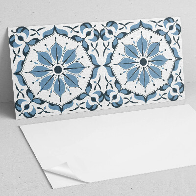 Samolepiaci panel na stenu Kvetinový motív s jemnými detailmi