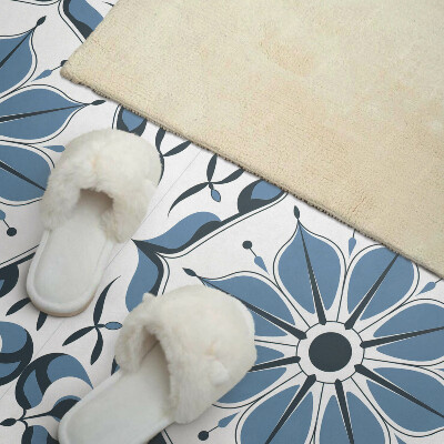 Samolepiaci panel na stenu Kvetinový motív s jemnými detailmi