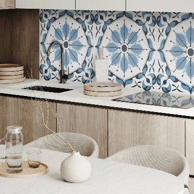 Samolepiaci panel na stenu Kvetinový motív s jemnými detailmi