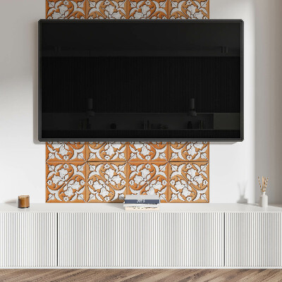 Obdĺžnikový stenový panel Kvetinový štýl v plnom kvete