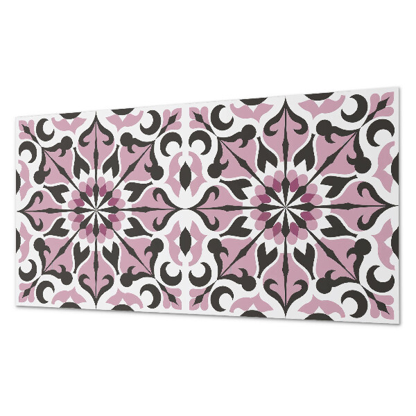 Samolepiaci panel na stenu Rastlinná symetria v elegantnom štýle