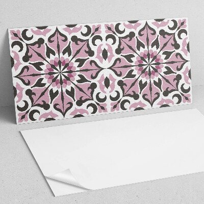 Samolepiaci panel na stenu Rastlinná symetria v elegantnom štýle