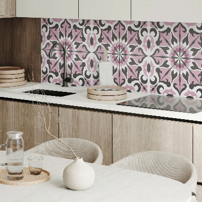 Samolepiaci panel na stenu Rastlinná symetria v elegantnom štýle