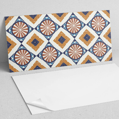 Obdĺžnikový stenový panel Geometrický vzor s kruhmi