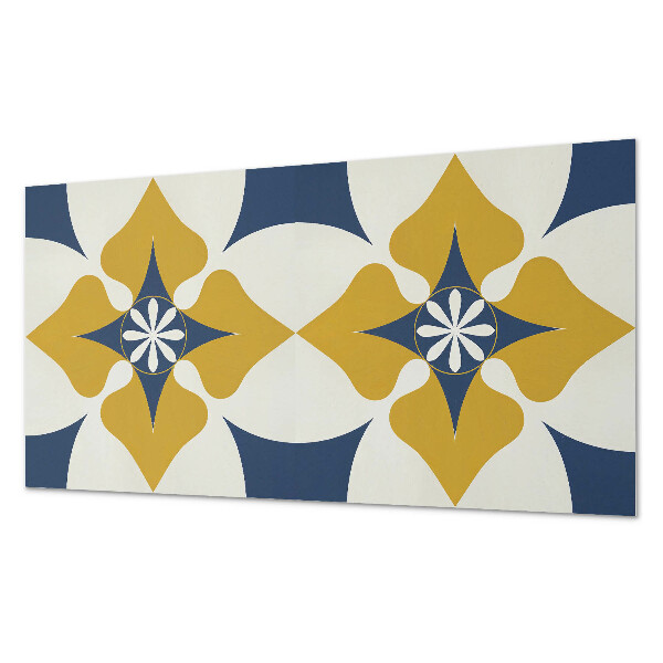 Samolepiaci panel na stenu Kvetinový motív so zladenou formou