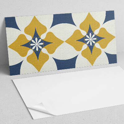 Samolepiaci panel na stenu Kvetinový motív so zladenou formou