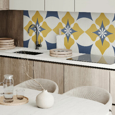 Samolepiaci panel na stenu Kvetinový motív so zladenou formou