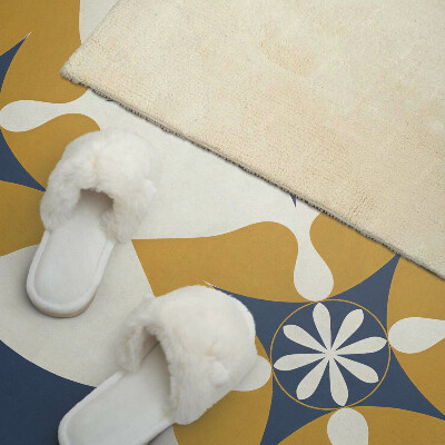 Samolepiaci panel na stenu Kvetinový motív so zladenou formou