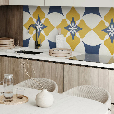 Samolepiaci panel na stenu Kvetinový motív so zladenou formou