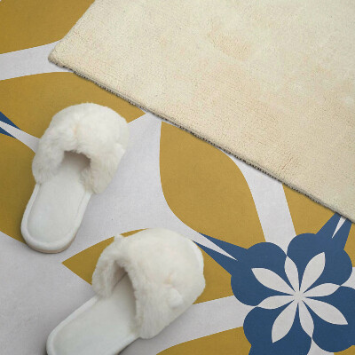 Obdĺžnikový panel na stenu Kvetinový motív s listami