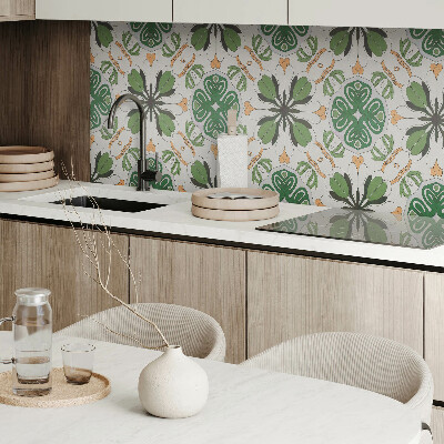 Obdĺžnikový stenový panel Kvetinová harmónia v symetrii