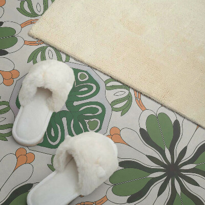 Obdĺžnikový stenový panel Kvetinová harmónia v symetrii