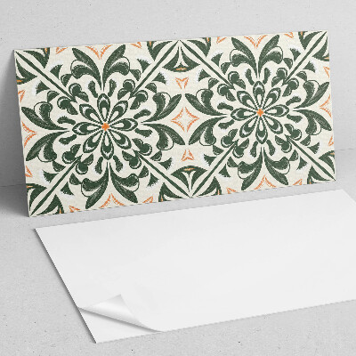 Obdĺžnikový panel na stenu Kvetinový motív s listami