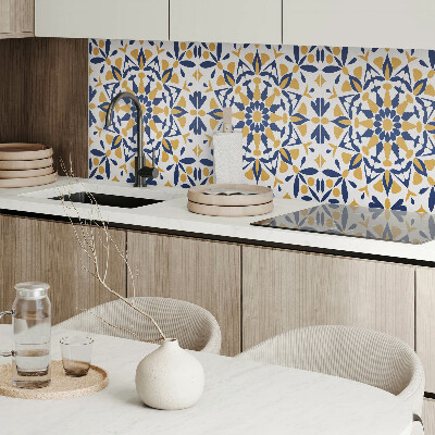 Obdĺžnikový stenový panel Kvetinová harmónia v symetrii