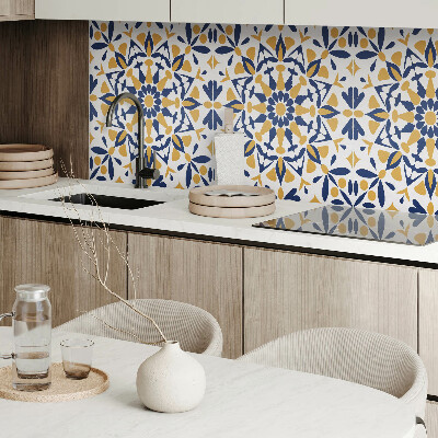 Obdĺžnikový stenový panel Kvetinová harmónia v symetrii