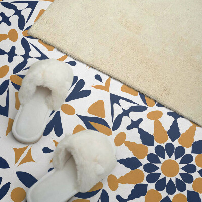 Obdĺžnikový stenový panel Kvetinová harmónia v symetrii