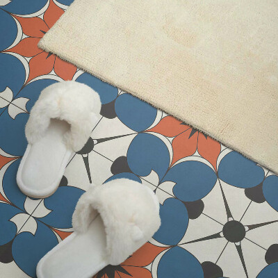 Samolepiaci panel na stenu Kvetinový motív