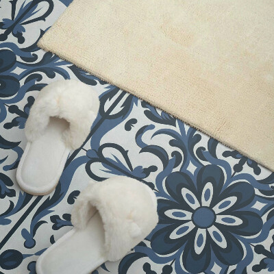 Obdĺžnikový stenový panel Kvetinové motívy s ozdobnými detailmi