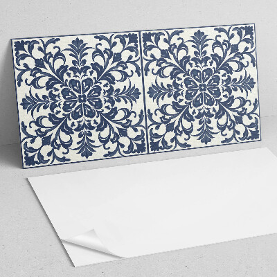 Samolepiaci panel na stenu Kvetinový motív so zelenými listami