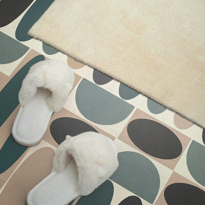 Obdĺžnikový panel na stenu Oválne tvary v atraktívnej forme