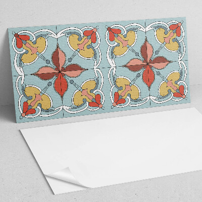 Obdĺžnikový stenový panel Kvetinový motív s jemnými akcentmi