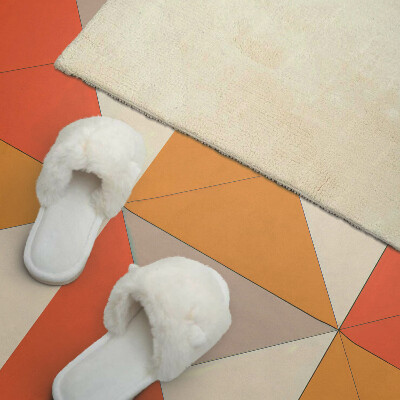 Samolepiaci panel na stenu Trojuholníkové vzory v harmonickom usporiadaní