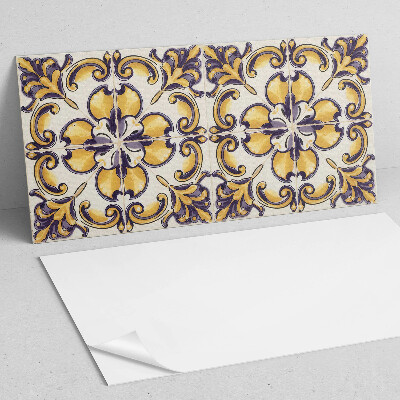 Samolepiaci panel na stenu Kvetinový vzor v celej svojej kráse