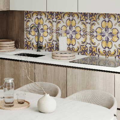 Samolepiaci panel na stenu Kvetinový vzor v celej svojej kráse