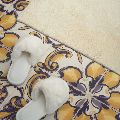 Samolepiaci panel na stenu Kvetinový vzor v celej svojej kráse