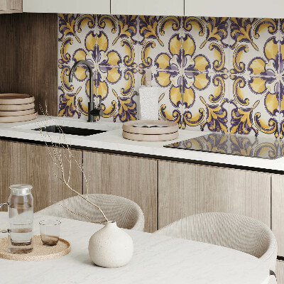 Samolepiaci panel na stenu Kvetinový vzor v celej svojej kráse