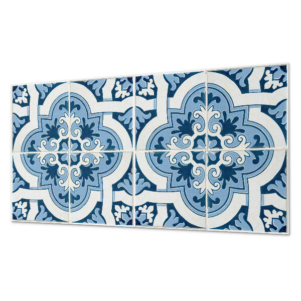 Samolepiaci panel na stenu Kachľové ozdoby v klasickom štýle