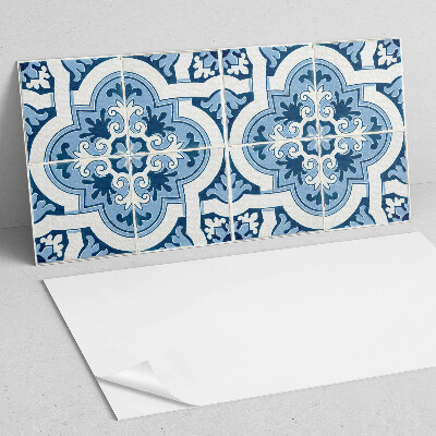 Samolepiaci panel na stenu Kachľové ozdoby v klasickom štýle