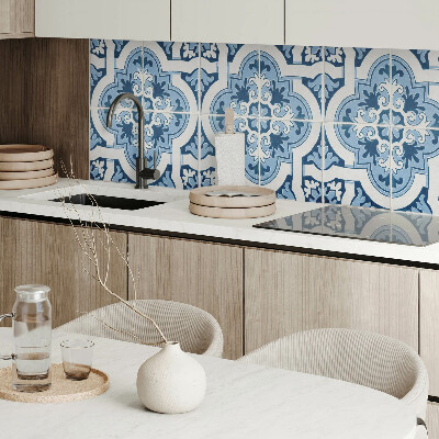 Samolepiaci panel na stenu Kachľové ozdoby v klasickom štýle