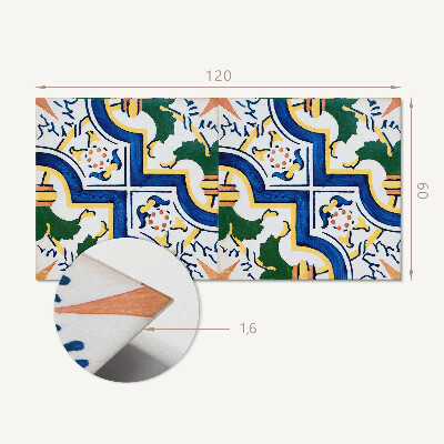 Obdĺžnikový stenový panel Vzor dlaždíc