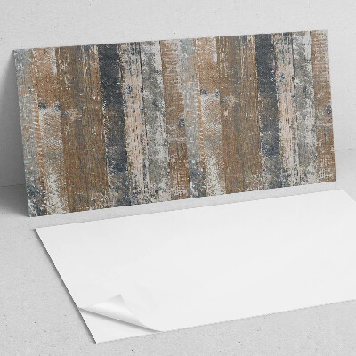 Samolepiaci panel na stenu Prírodné dosky v minimalistickom dizajne