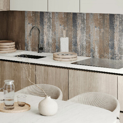 Samolepiaci panel na stenu Prírodné dosky v minimalistickom dizajne