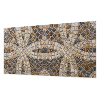 Samolepiaci panel na stenu Mozaikové usporiadanie vo väzbách