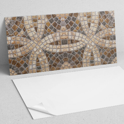 Samolepiaci panel na stenu Mozaikové usporiadanie vo väzbách