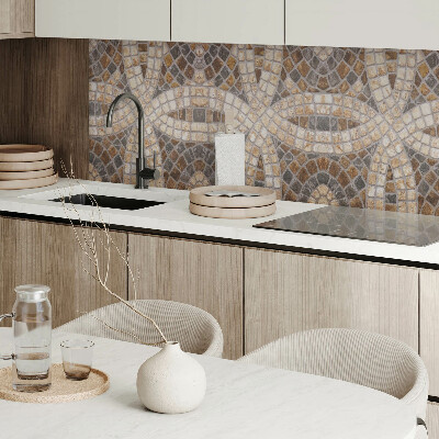 Samolepiaci panel na stenu Mozaikové usporiadanie vo väzbách