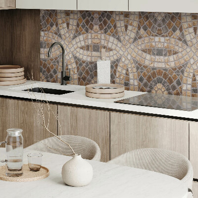 Samolepiaci panel na stenu Mozaikové usporiadanie vo väzbách