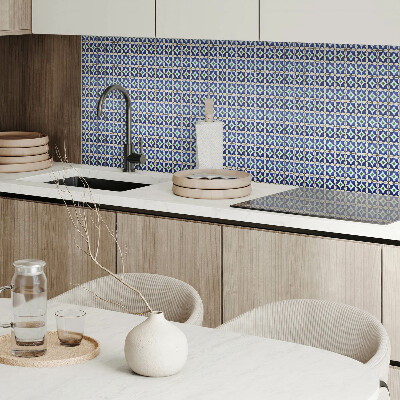 Obdĺžnikový panel na stenu Kachľový geometrický motív